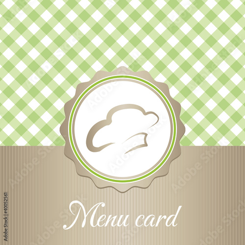 Vector: cute restaurant menu card cute restaurant menu card