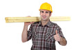 Carpenter giving thumbs-up