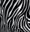 vector abstract skin texture of zebra