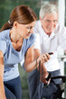 Zeit messen im Fitnesscenter