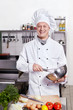 Foto: The cook in the kitchen The cook in the kitchen