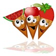 gelati alla frutta