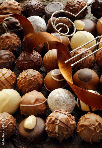 Luxury Chocolate on Luxury Chocolate Background    Stockcreations  40065761   See