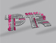 Public relations concept. Word tag cloud with 3D text effect