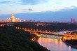 Luzhnetsky metro bridge, Moscow State University