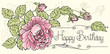 Vector: Happy Birthday Postcard 1 Happy Birthday Postcard 1