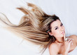 Girl with long hair