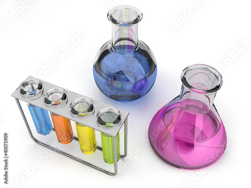 Illustration: Test tubes - Lab Test tubes - Lab