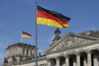 Flaggen am Reichstag