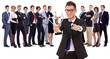 Photo: winning business team winning business team