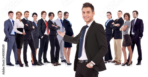 Photo: Successful happy business team Successful happy business team
