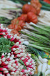étalage fruit et légume du marché