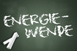 Schreibtafel "Energiewende"