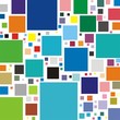 pop art poster - a geometric pattern in pastel colors pop art poster - a geometric pattern in pastel colors