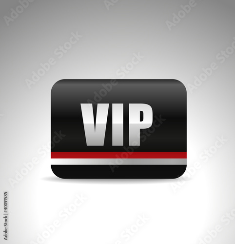 Vector: VIP card VIP card