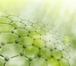 Abstract background of the molecular structure. Eps 10