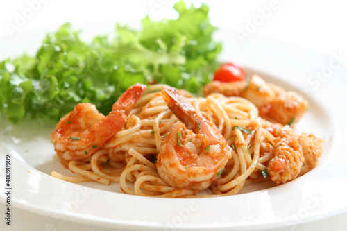 Photo: Seafood Pasta Seafood Pasta