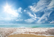 sea beach and blue sky sea beach and blue sky