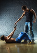 Foto: Men with guns fighting Men with guns fighting