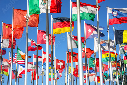 Photo: Flaggen der Welt Flaggen der Welt