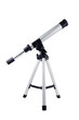 Telescope isolated on white background