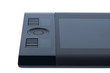 Graphics tablet with control buttons.