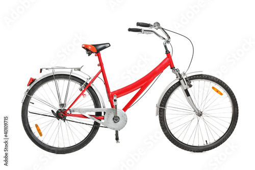 Foto: A studio shot of a bicycle A studio shot of a bicycle