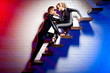 Latex girl and boy