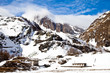 Sunny day on Alps