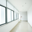 empty long corridor
