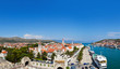 Panorama of Trogir in Croatia