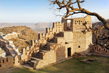 Ruins of fort in Rajasthan India
