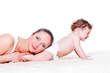 Baby and mother Baby and mother