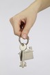 Hand holding key