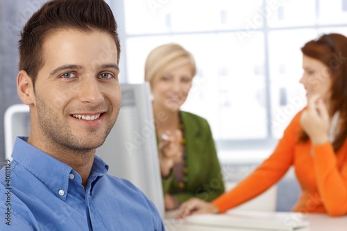 Photo: Happy office portrait Happy office portrait