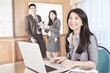 Asian businesswoman in the office