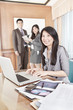 Asian businesswoman in the office