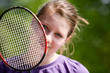 Foto: Girl with Racket Girl with Racket