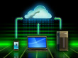 Illustration: Cloud storage Cloud storage