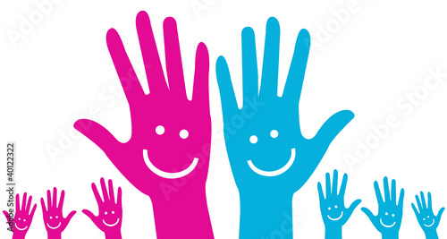 Illustration: Solidarité - Association - Bonne humeur Solidarité - Association - Bonne humeur