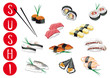 sushi illustrations