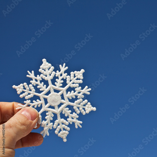 Photo: snowflake snowflake