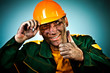 portrait oil industry worker