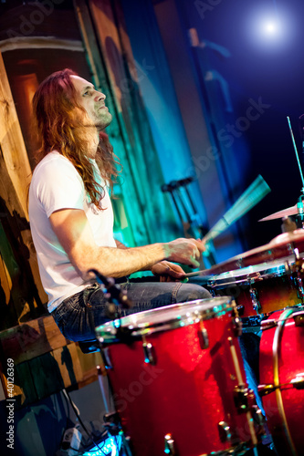 Photo: playing drums playing drums