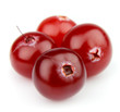 Sweet cranberries closeup