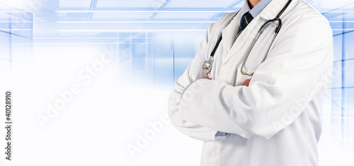 Photo: consultant white coat consultant white coat