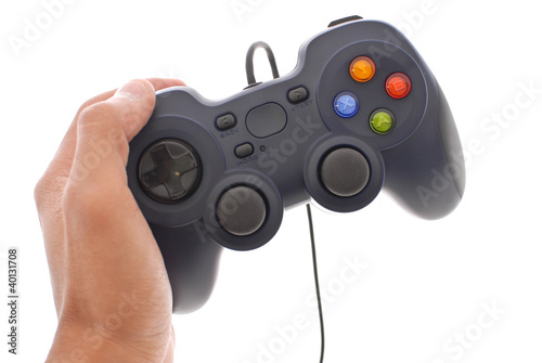 Photo: Hand Holding a Video Game Control Hand Holding a Video Game Control