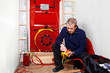 blower door test
