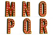 Alphabet Set - Part 3 - clipping path included for each letter