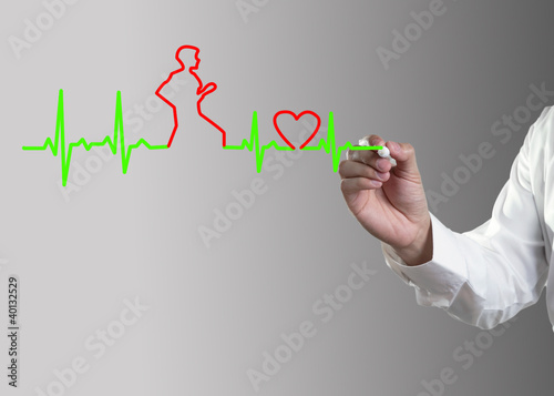 Foto: Medicine, Hand drawing Medicine, Hand drawing